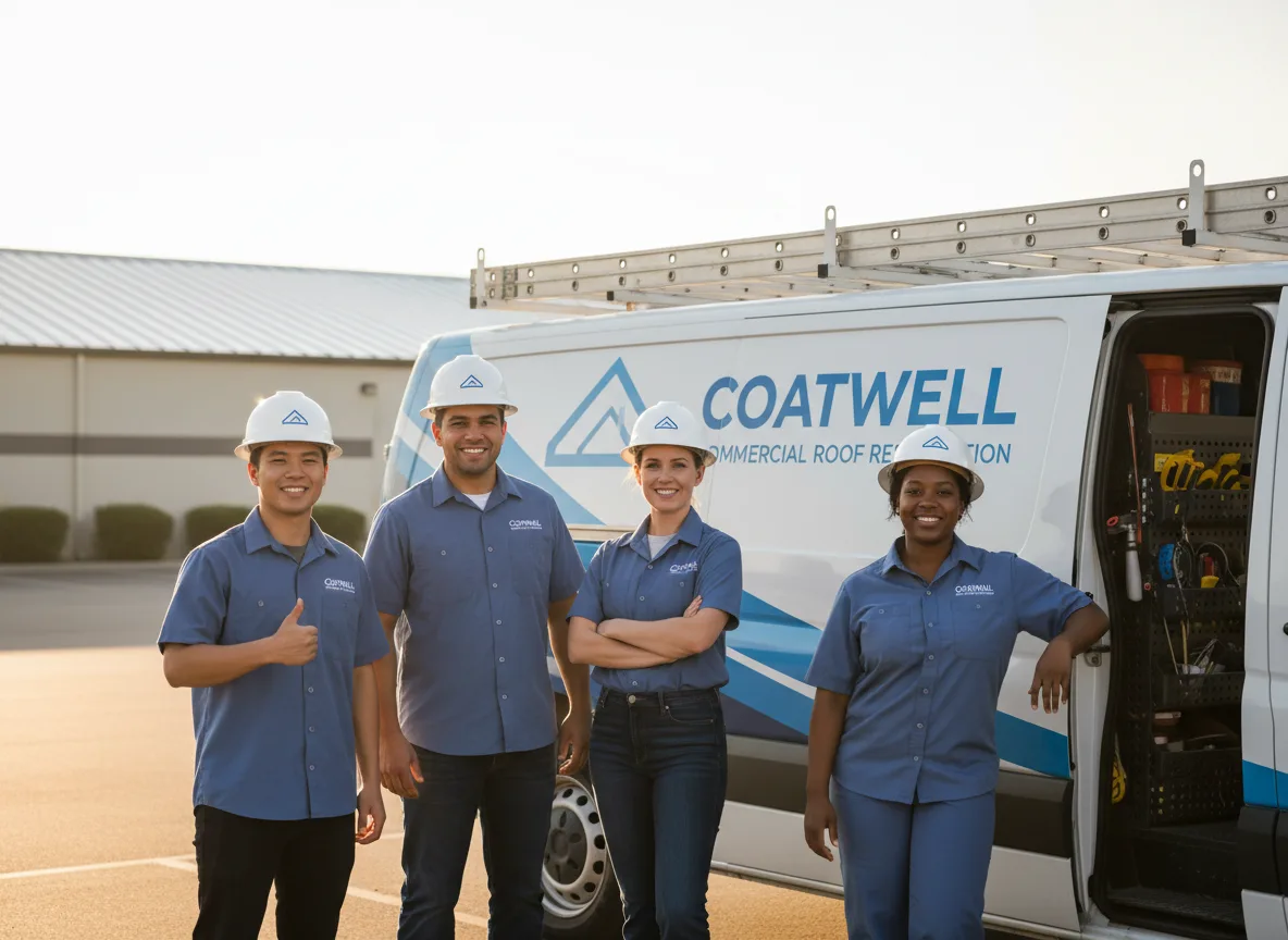 Commercial roof coating company in Meridian, CA